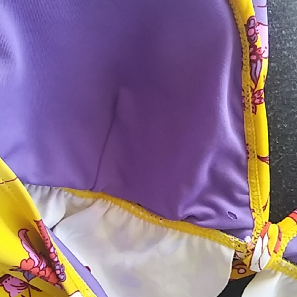 NWT Floral Ruffled Swimsuit Top - Picture 9 of 9
